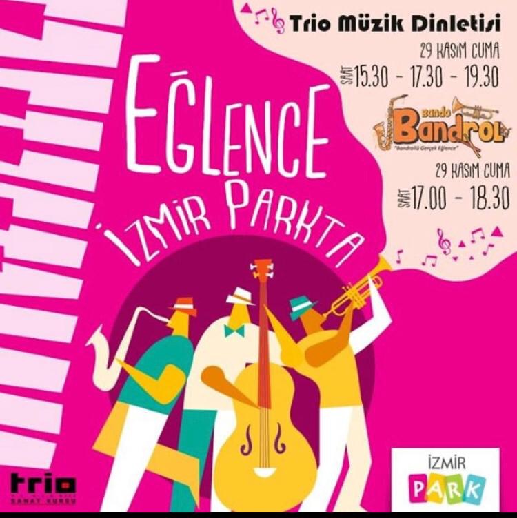 TRİO SANAT ORGANİZASYON BANDROL BANDOSU İZMİR PARK A.V.M.BLACK FRİDAY ETKİNLİĞİ